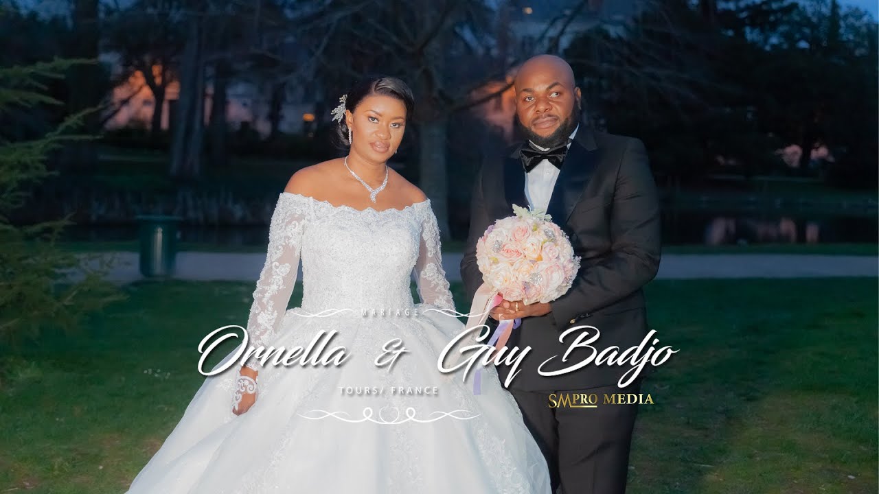 MARIAGE ORNELLA ET GUY BADJO. TOURS / FRANCE