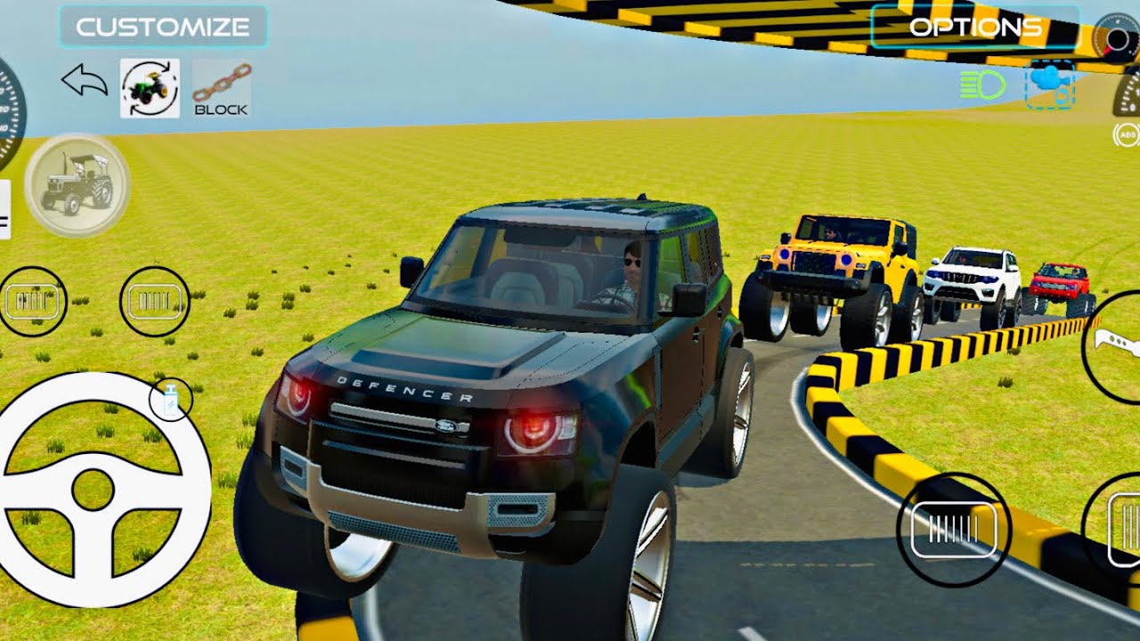 Drive Dumper and Unloading Stone From Dumper Truck in Game🔥#fortuner #4x4 #scorpio #thar #gameplay 