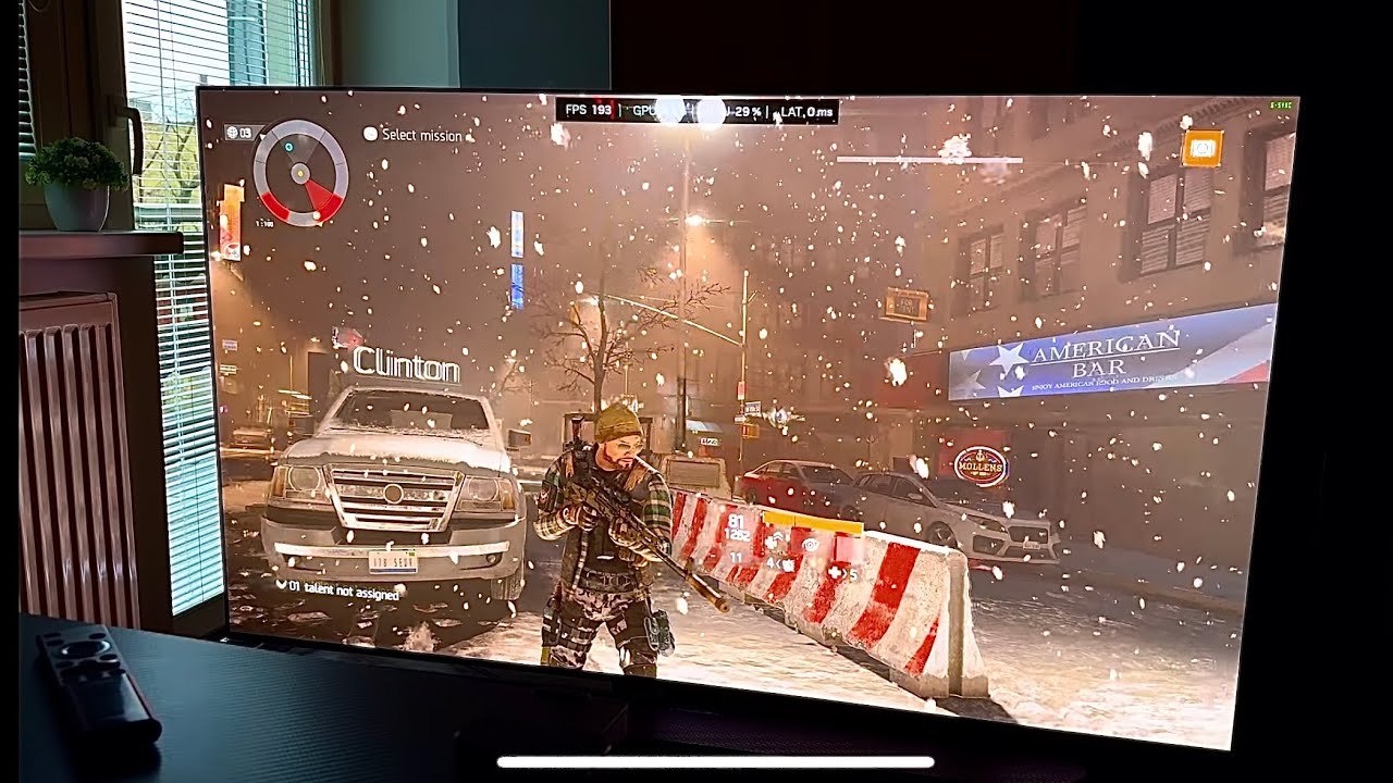 The Division on OLED LG G5 & RTX 5090 4K 165Hz Maxed Out HDR TV Settings
