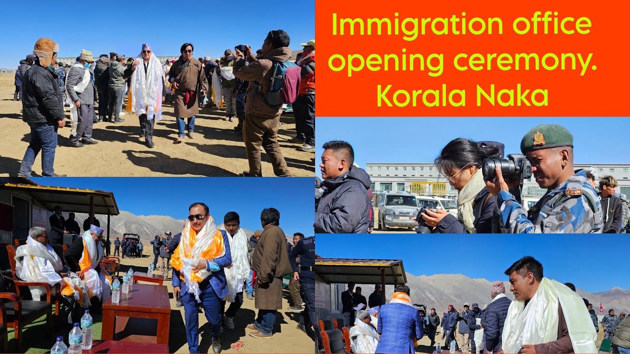 Day with Hon- Home minister Ramesh Lekhak Gandaki Province CM, MPs, Mayors etc at Koralanaka Mustang