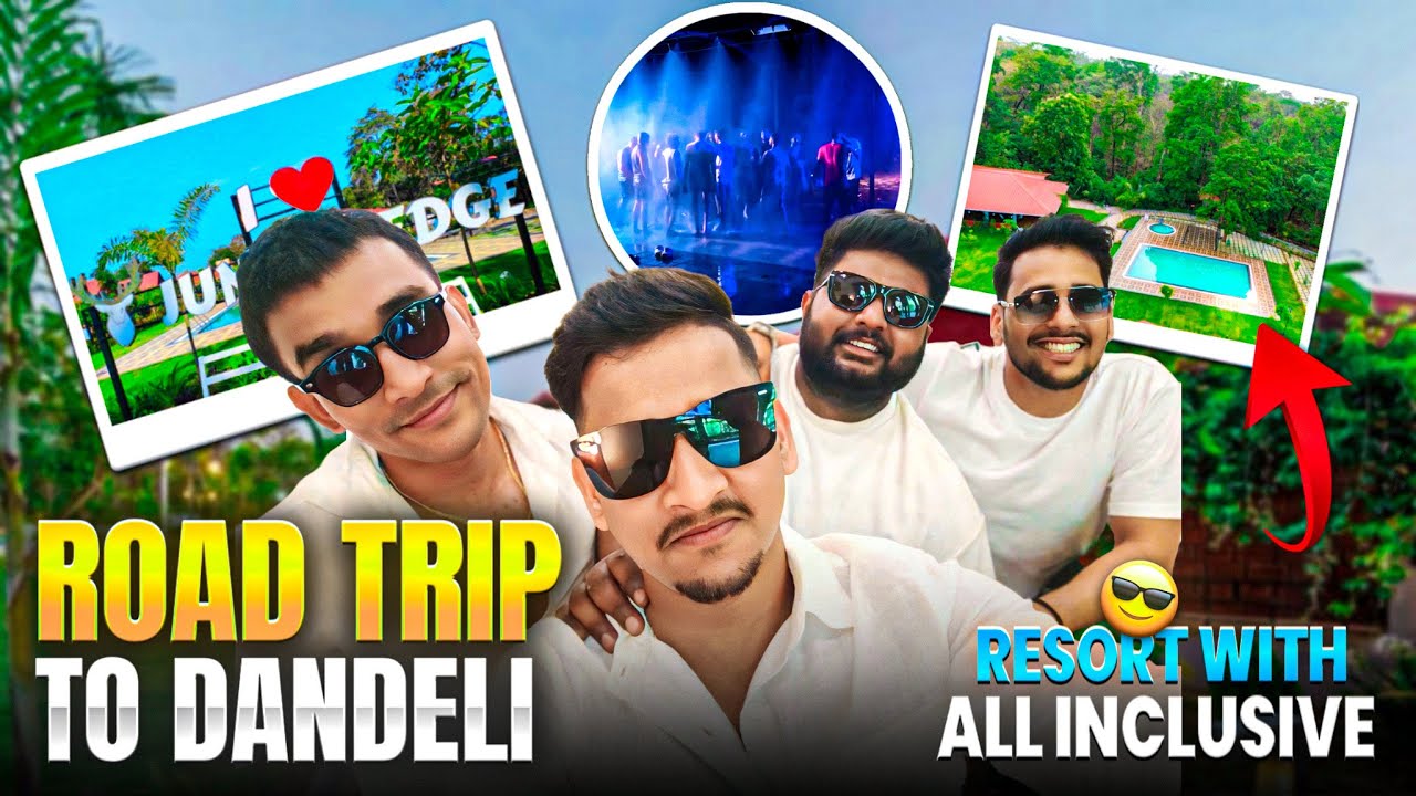 ROAD TRIP To DANDELI KARNATAKA | JUNGLE EDGE RESORT DANDELI | theamvlogs