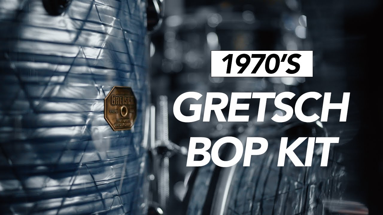 Behind The Drums - 1970s Gretsch Kit