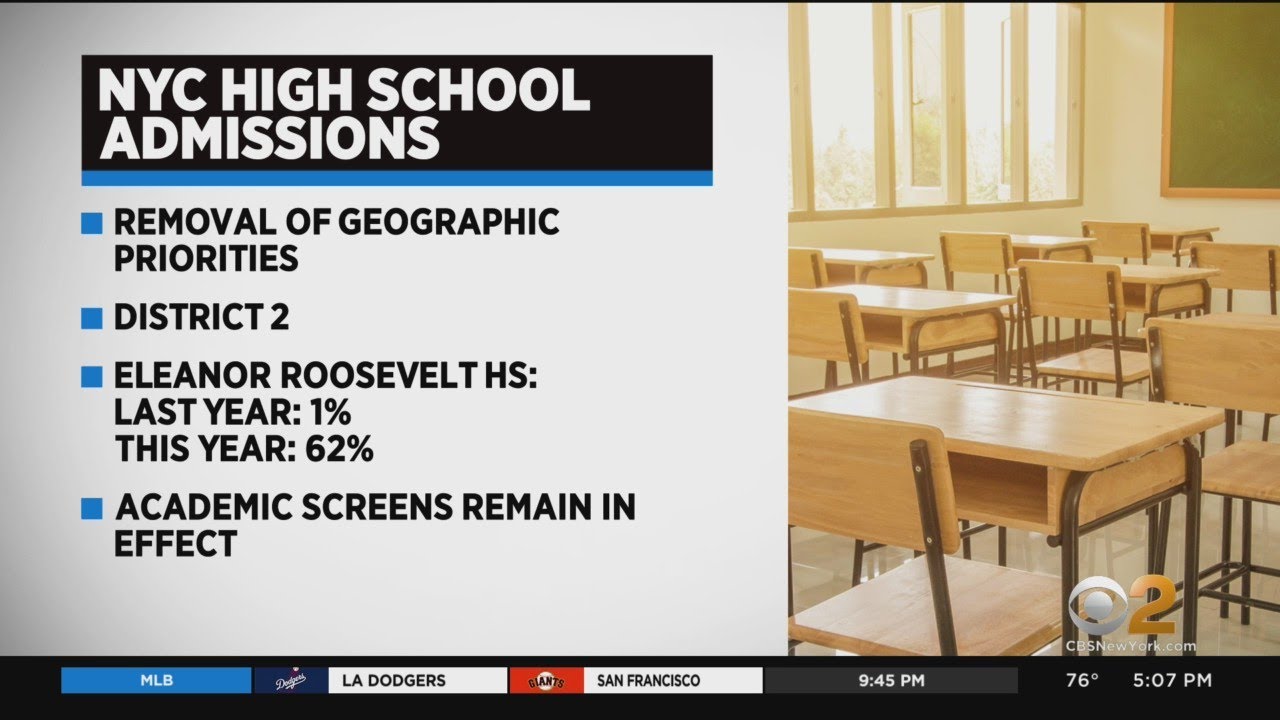 DOE Says Changes To High School Admission Process Have Had Positive Impact