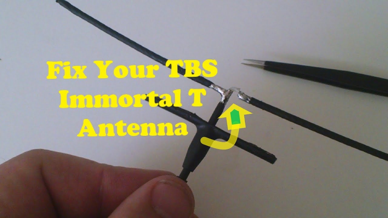 Fix Your TBS Crossfire Immortal T Antenna