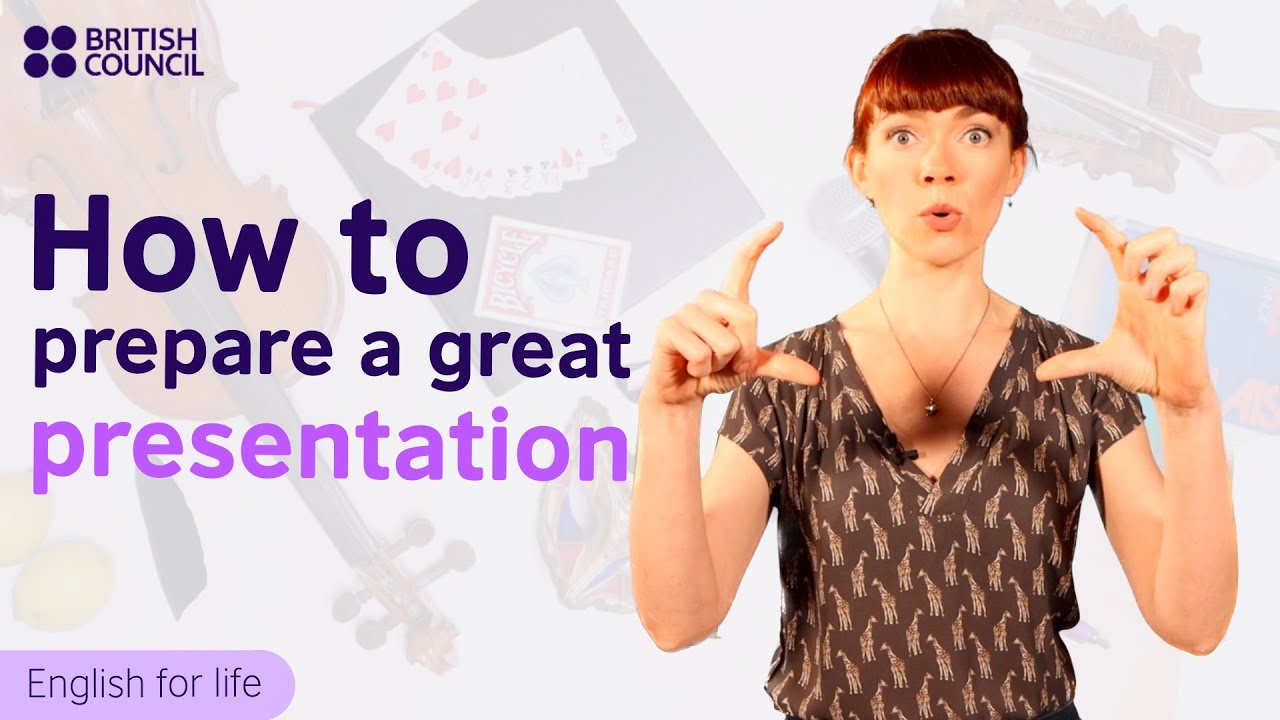 How to prepare a great presentation