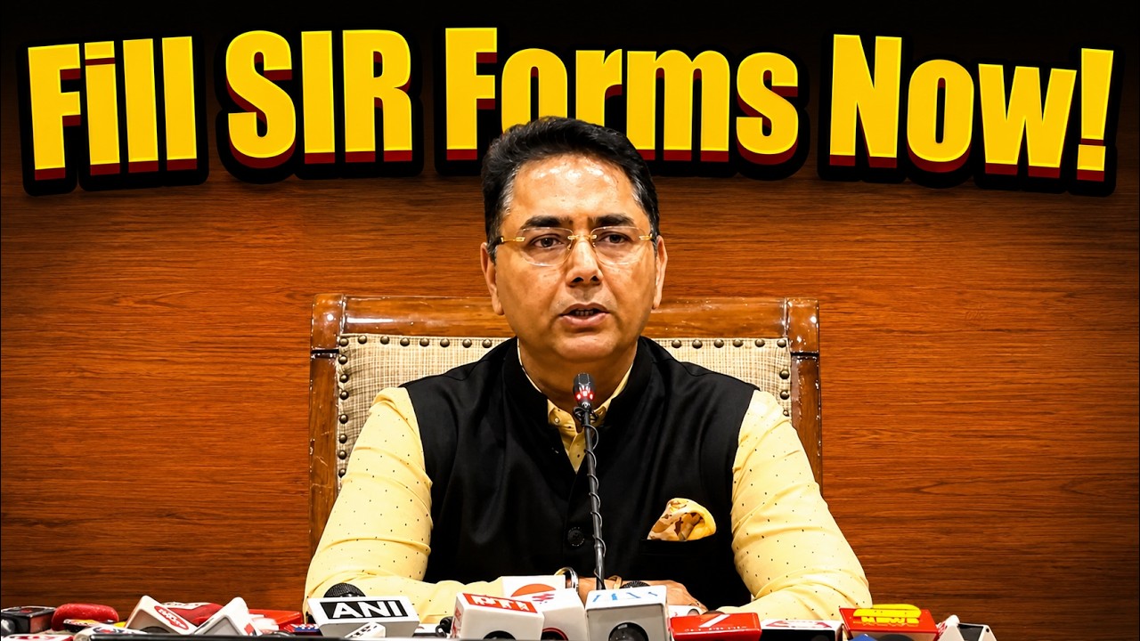 AAP Aman Arora urges Punjabis to fill SIR forms; says government schemes depend on voter identity