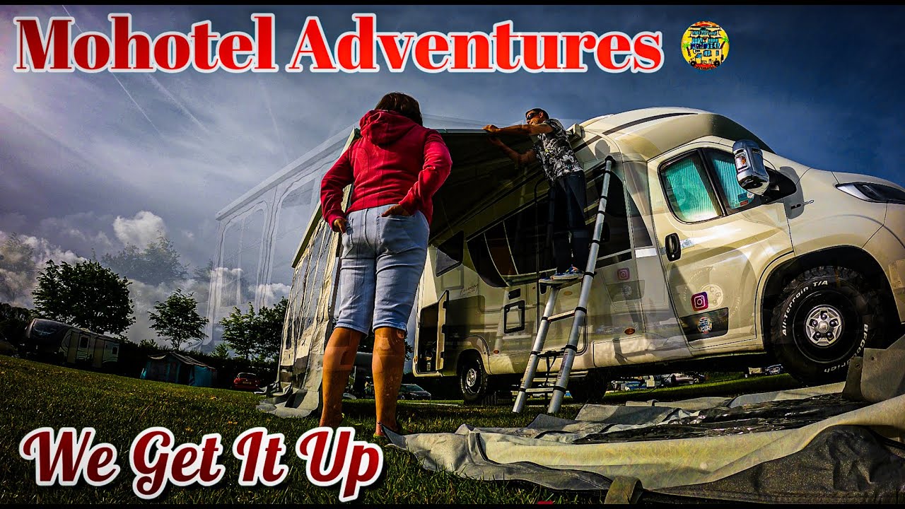Paignton Devon Motorhome Campsite Thule Panoramic Awning 