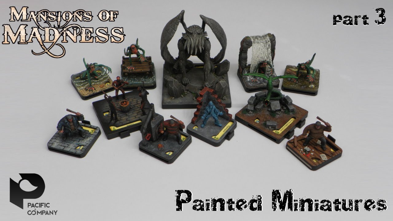 Mansion of Madness. Painted miniatures. Part 3.