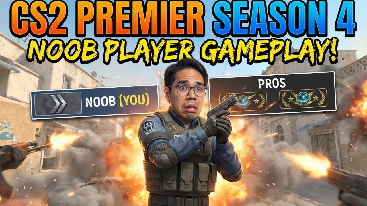 The Ultimate Noob to Pro Journey in CS2 Premier! 🇮🇳 JOIN THE GRIND! 📉📈 CS2 India