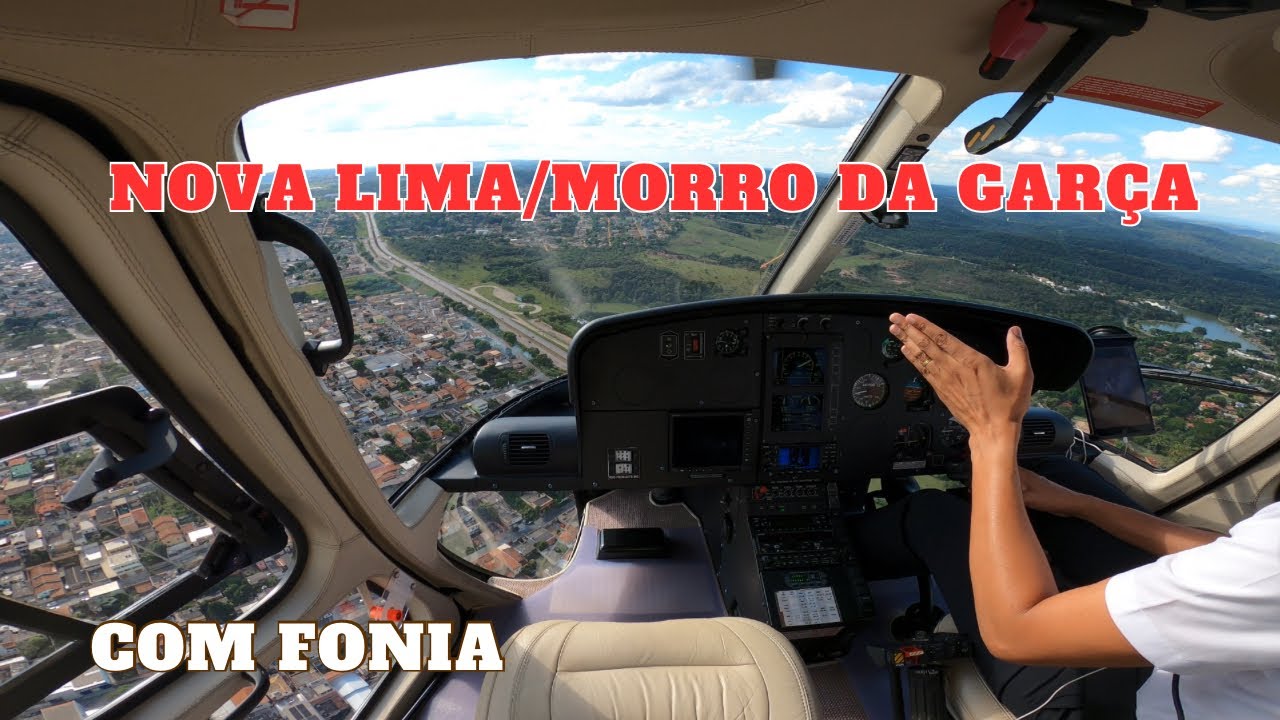 Como é Voar pelos Corredores Visuais de BH? Veja esse Voo Incrível de helicóptero!
