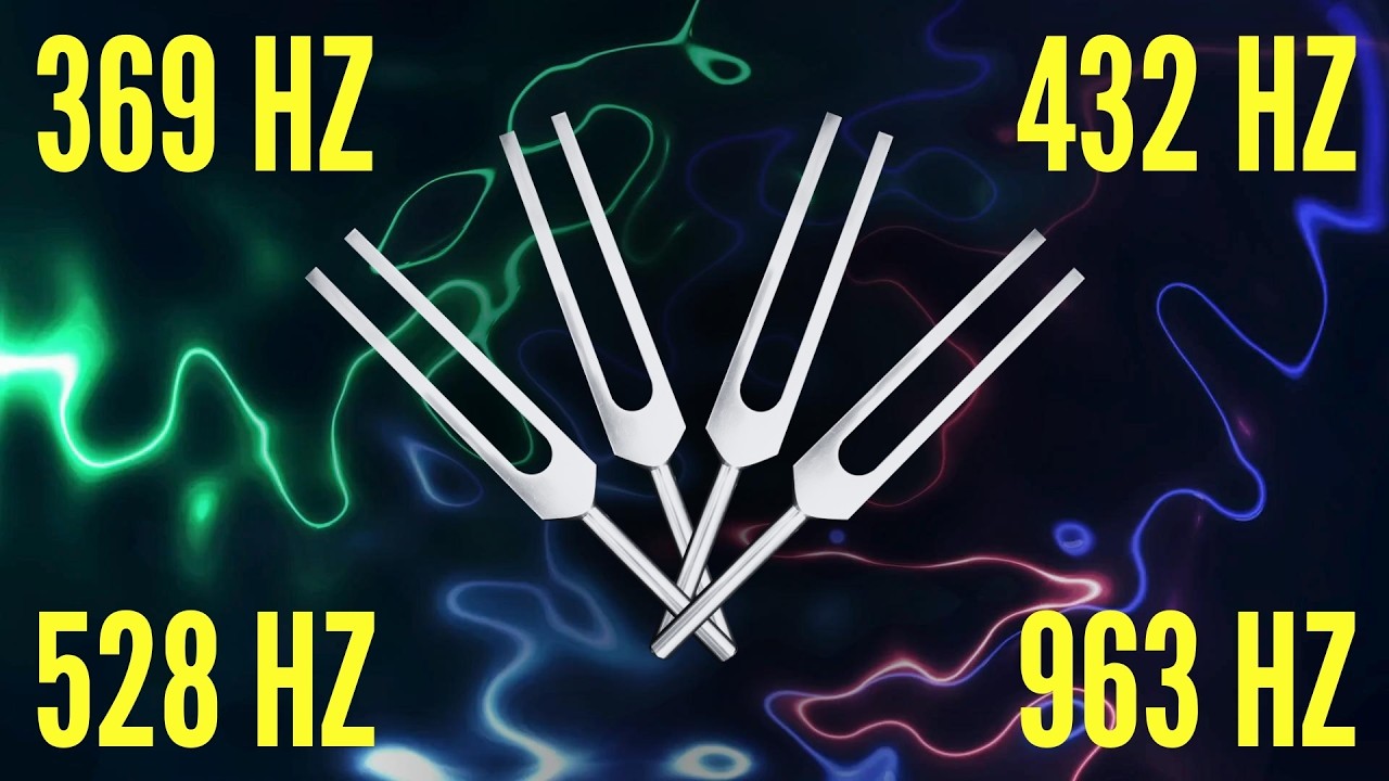 Quantum Shift to Your Highest Timeline 💫 369, 432, 528, 963 Hz Tuning Forks (Gamma, Brown Noise)