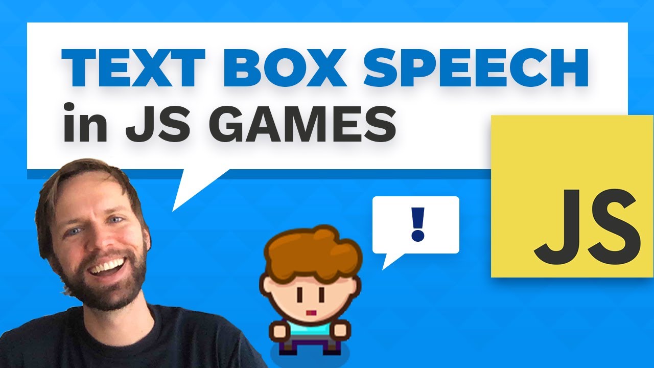 Speech text boxes in JavaScript games (web gamedev tutorial)