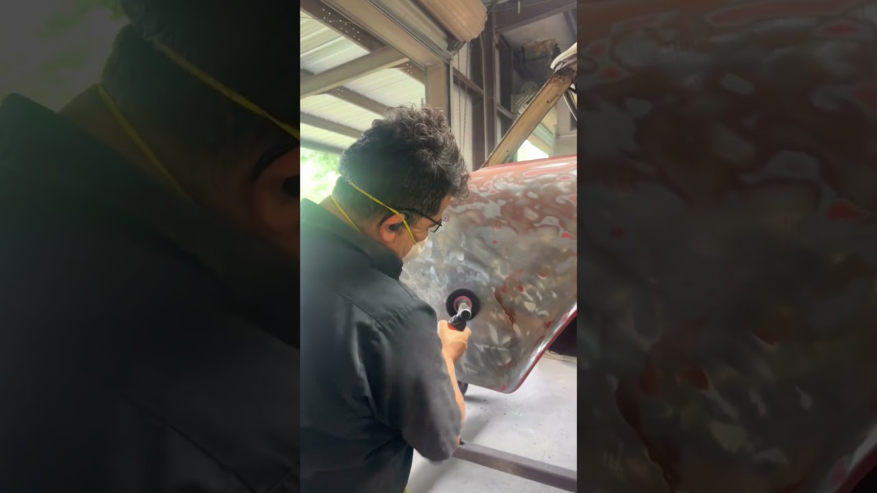 This isn&rsquo;t just bodywork&mdash;it&rsquo;s a full-blown transformation. #classiccars #restoration