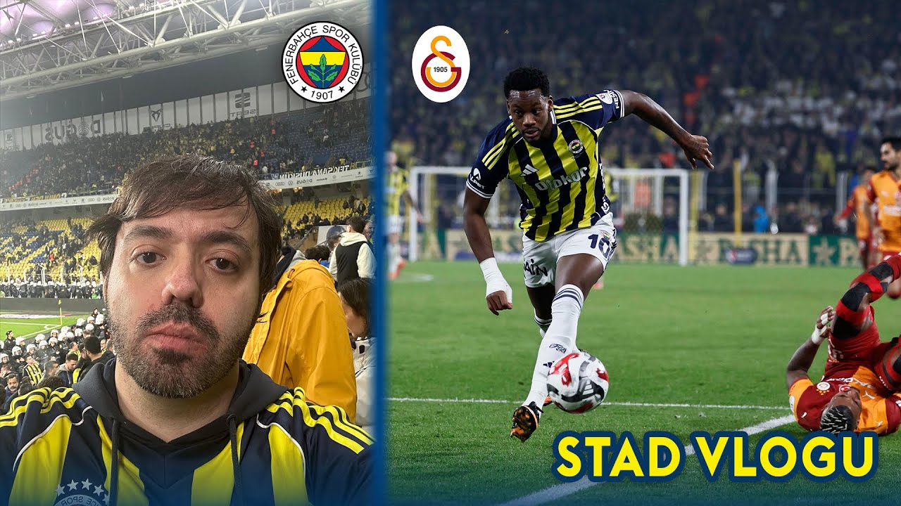 Duran Son Dakikada Attı | Ma&ccedil; &Ouml;ncesi Saha Karıştı | Fenerbah&ccedil;e 1 - 1 Galatasaray | Stadyum Vlogu