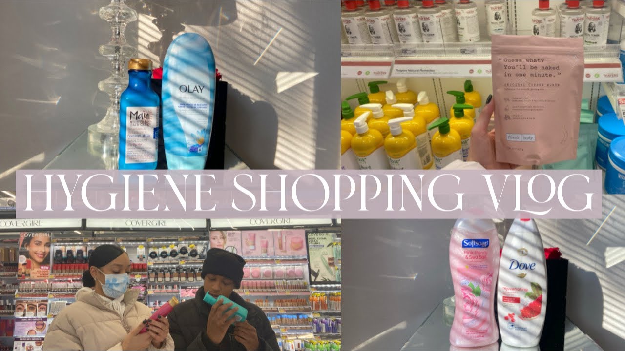 HYGIENE SHOPPING VLOG + HAUL
