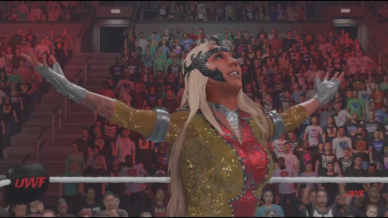 Christina payne vs the queen anna for uwf womens world championship