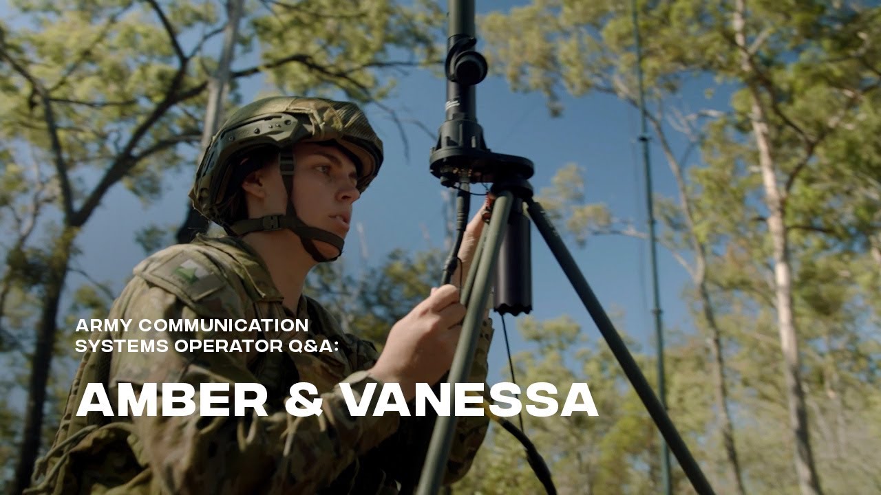 Army Communication Systems Operator Q&A: Amber & Vanessa