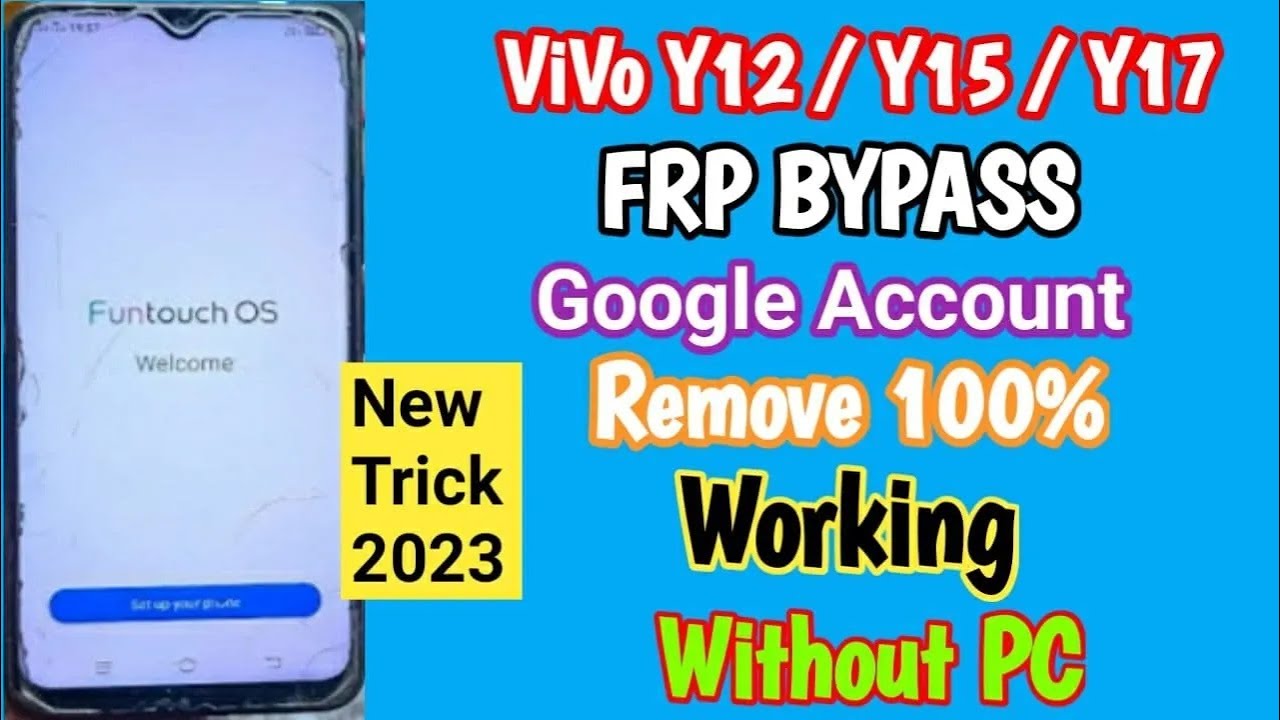 ViVO Y12, Y15 (1904) FRP Unlock/ Google Account Bypass 100% Working 2024 New Trick Without PC