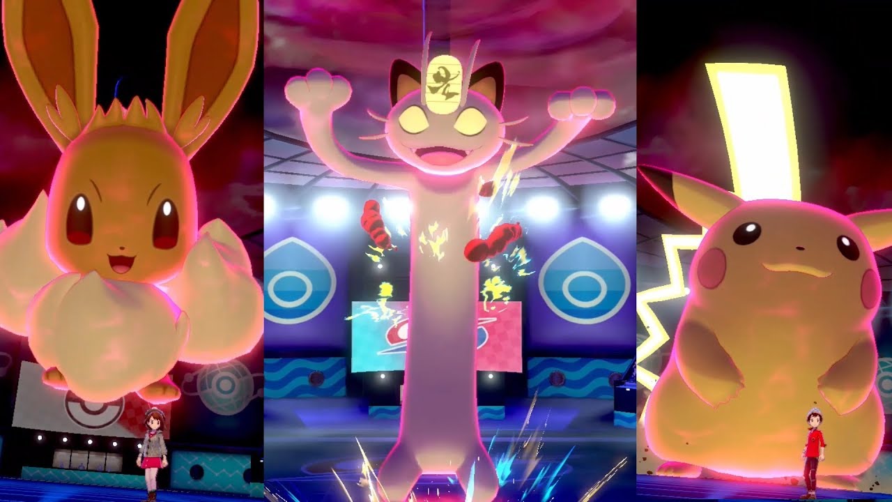 G I G A N T A M A X  P O K É M O N are coming to Pokémon Sword and Pokémon Shield!