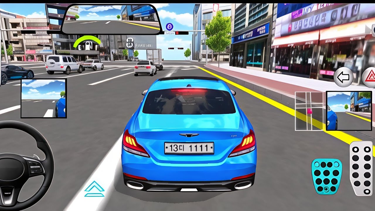 New Blue Mercedes G-63 For Parking 3d Driving Class android game play ||Car Game #gameplay #cargame