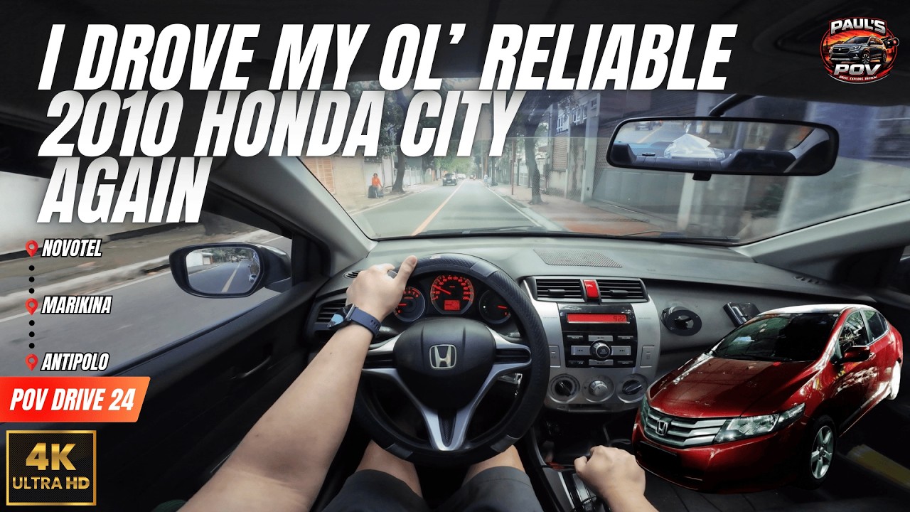POV Drive | I Drove My Ol' Reliable Honda City 2010 Again | ASMR