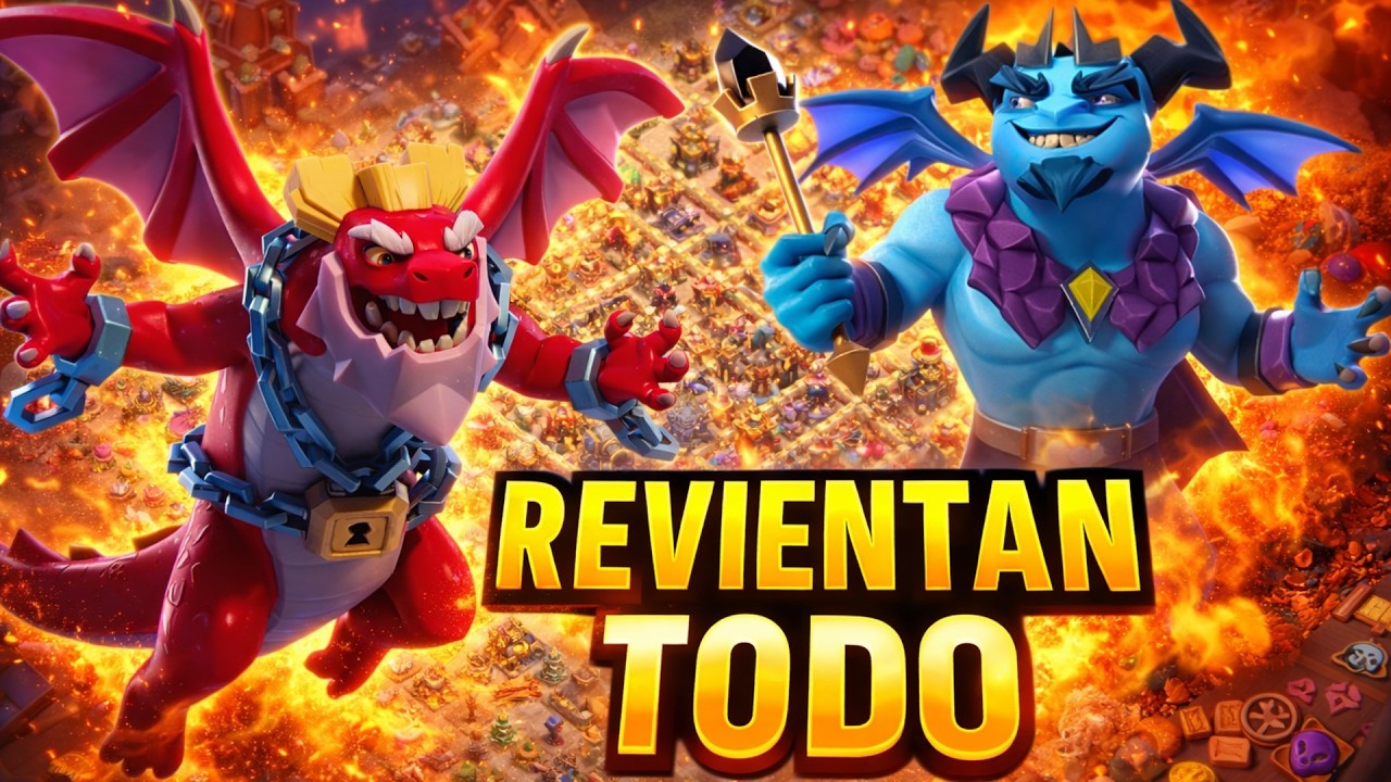 El Duque DRAGÓN ES OTRA COSA - Clash Of Clans