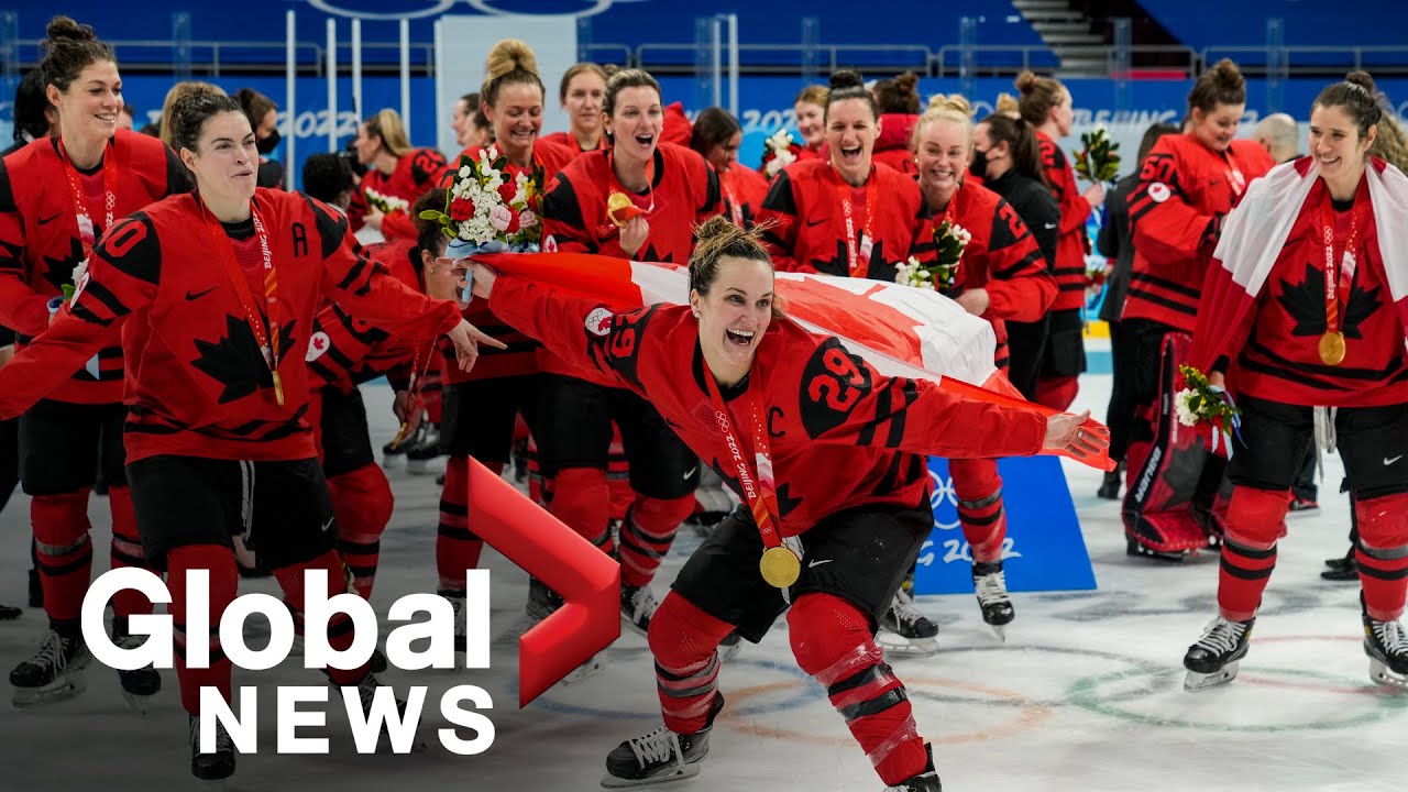 Beijing Olympics: Canada women's hockey team wins gold in redemption from 2018 loss against US