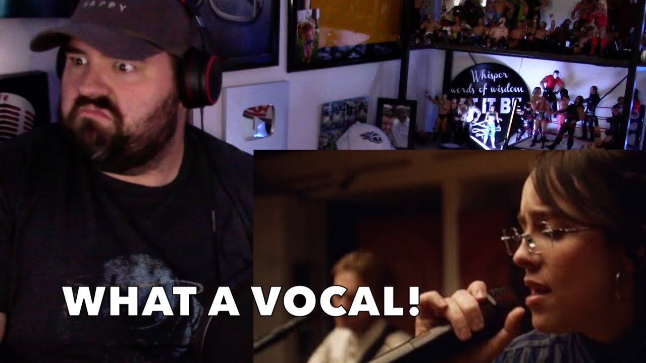 Singer reaction to Billie Eilish - WILDFLOWER (LIVE)