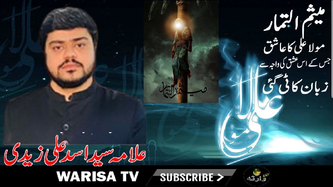 Allama Syed Asad Ali Zaidi Fazail Mola Ali a.s New Video 2024 WarisaTV