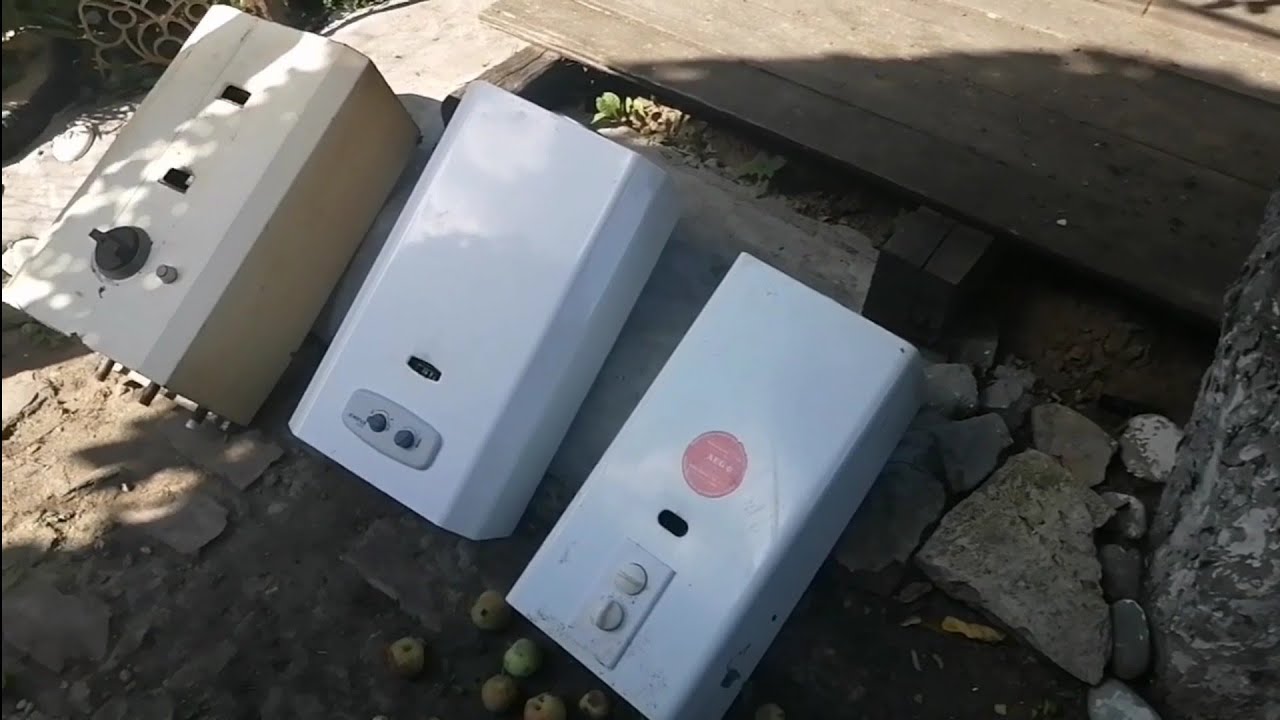 Медь в газовой колонке разборка