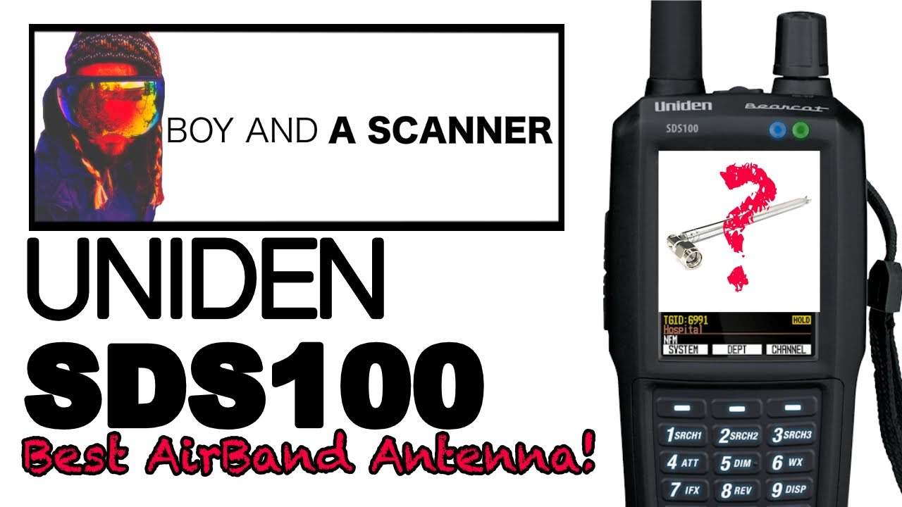 Uniden SDS100 — лучшая антенна Airband?