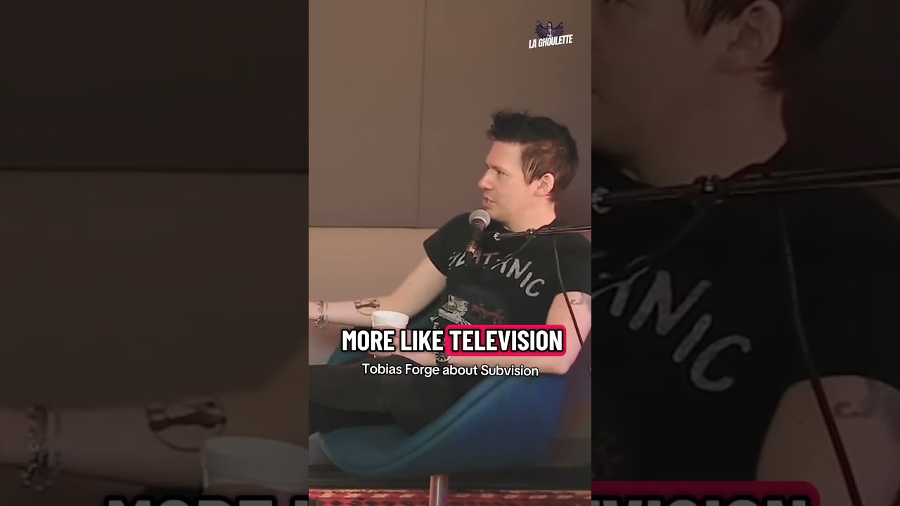 Tobias Forge about Subvision #ghost #ghostband #tobiasforge