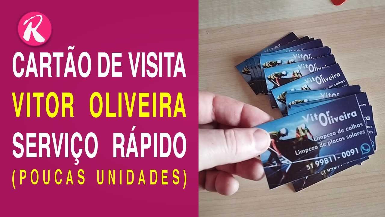 Cartão de Visita  - Vitor Oliveira