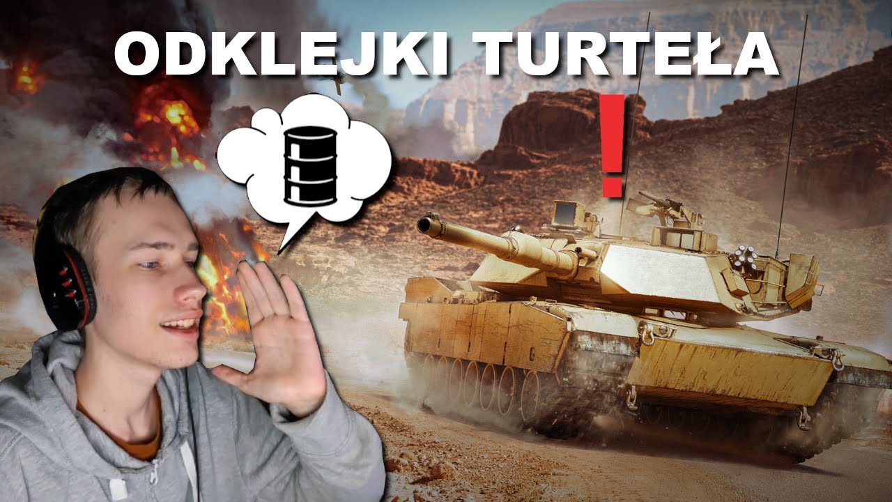 Turteł pokzuje jak wabić Abramsy w War Thunder | Shoty z live'&oacute;w