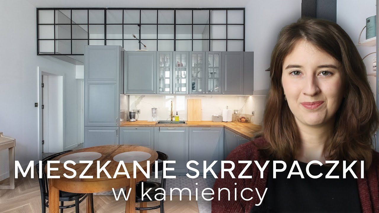 54m² mieszkanie w kamienicy z antresolą | WYGODNA szara kuchnia | HOME TOUR