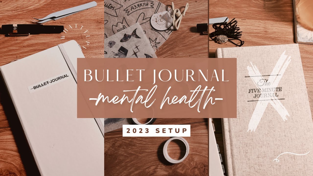 2023 Minimal Bullet Journal Setup ✦ For Mental Health + Mindfulness