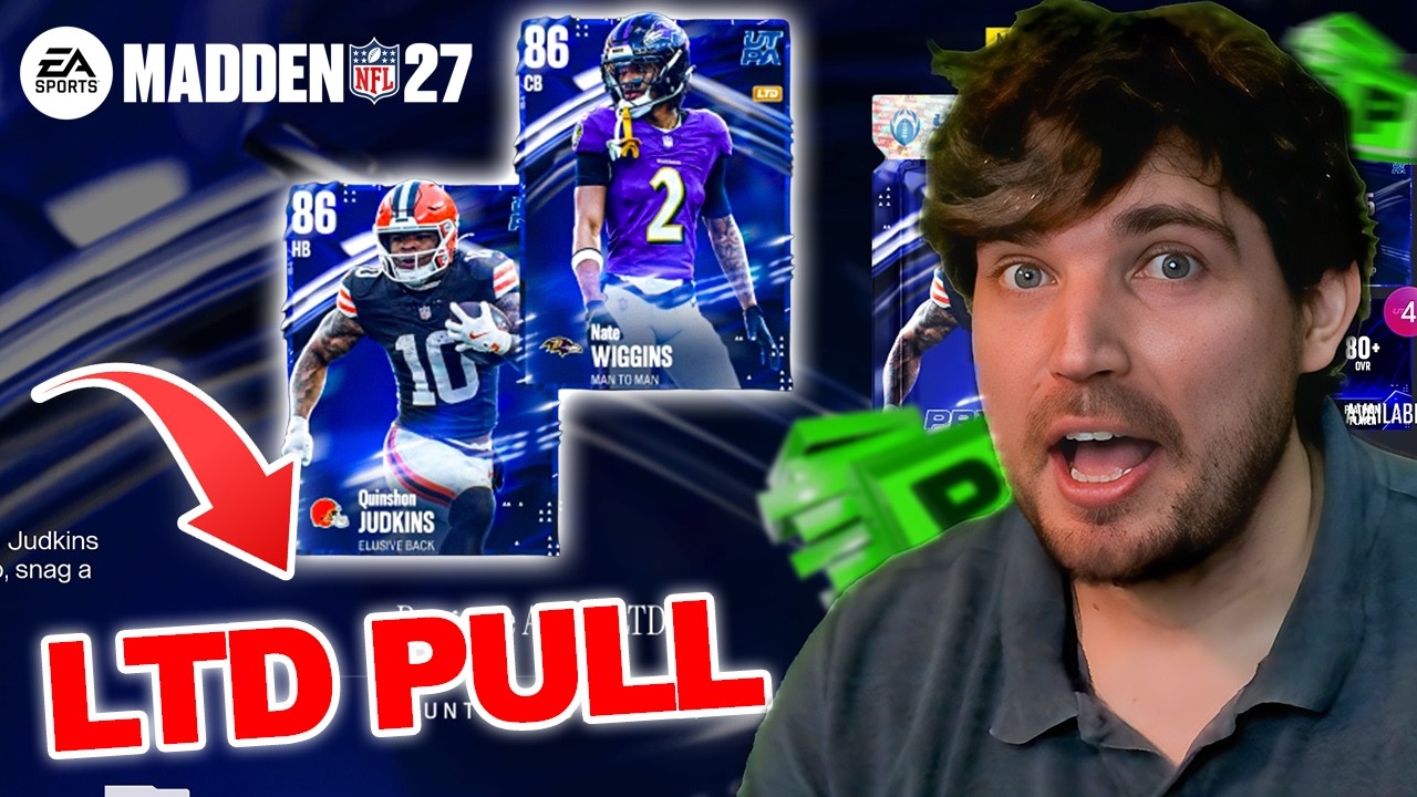 I PULLED AN LTD ON DAY 1 OF MADDEN 27! &nbsp;🤯