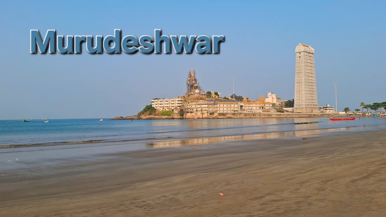 Lord Shiva of Murudeshwar | Day & Night Temple Views ✨