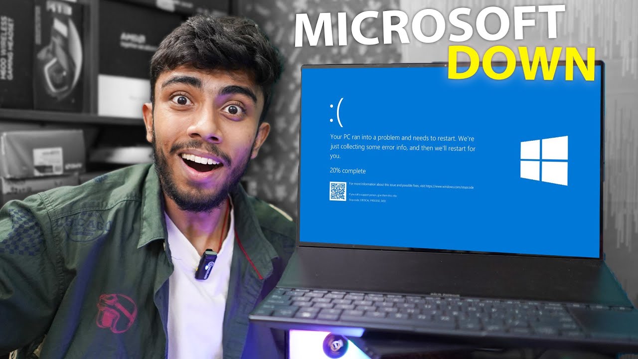 Microsoft Server Crash! 🤯 Windows BlueScreen Error! What To Do? Biggest Server Crash