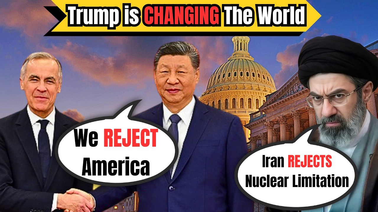 Trump resumes Tariffs on Canada as China REJECTS US Sanctions & Iran moves to become Nuclear Power