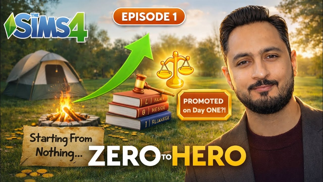 From Zero to Hero in The Sims 4 #1 – Promoted on Day One?!