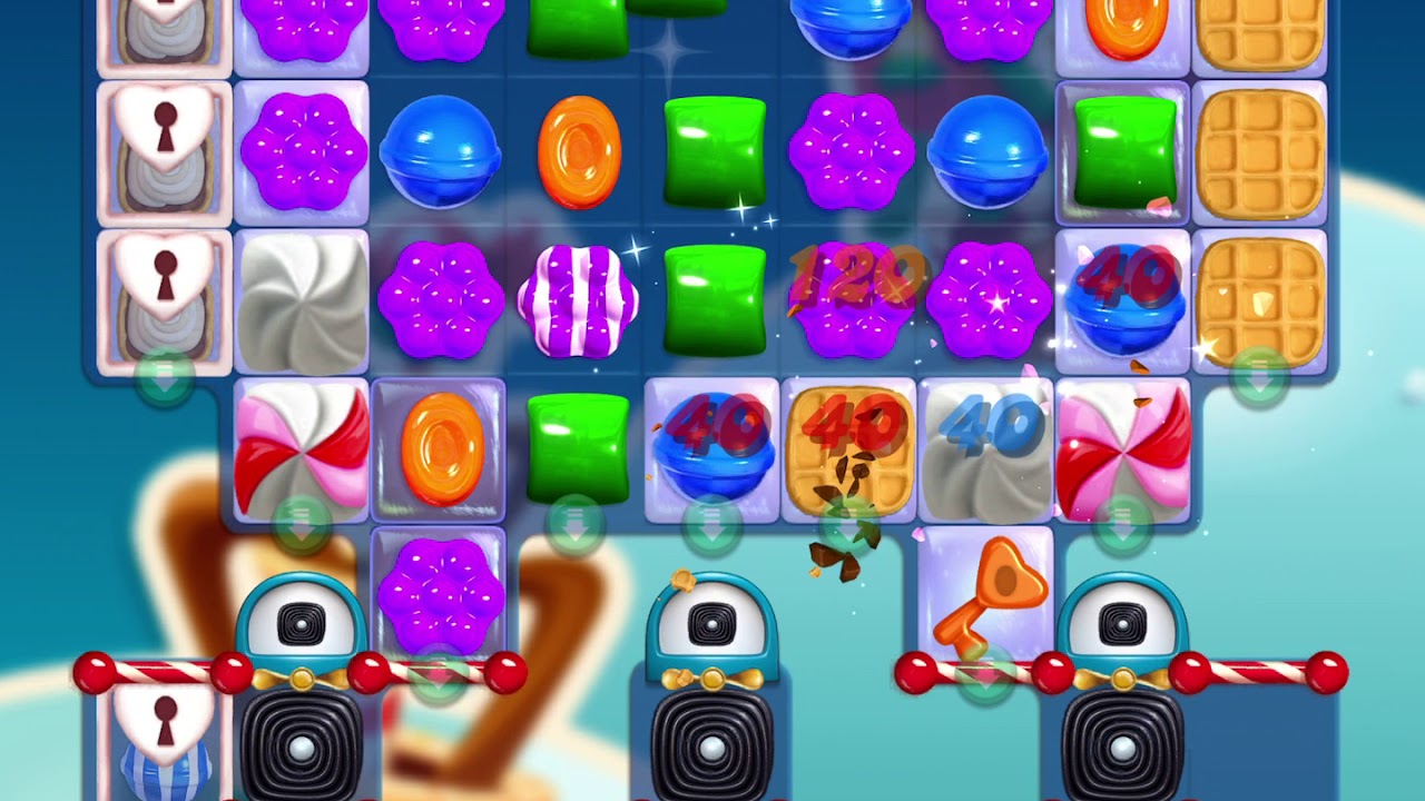 Winter Festival Level 55 Walkthrough / Tutorial - Candy Crush Saga 2020