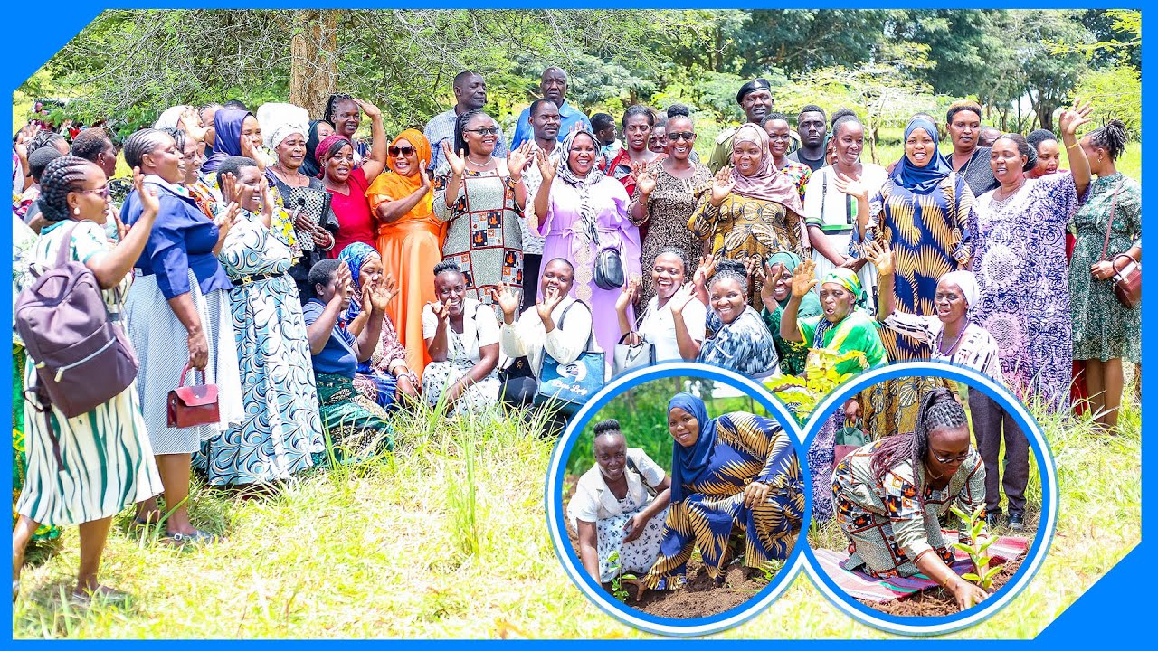 WANAWAKE MKOANI KATAVI WASHIRIKI UPANDAJI MITI KUELEKEA MAADHIMISHO YA SIKU YA WANAWAKE DUNIANI.