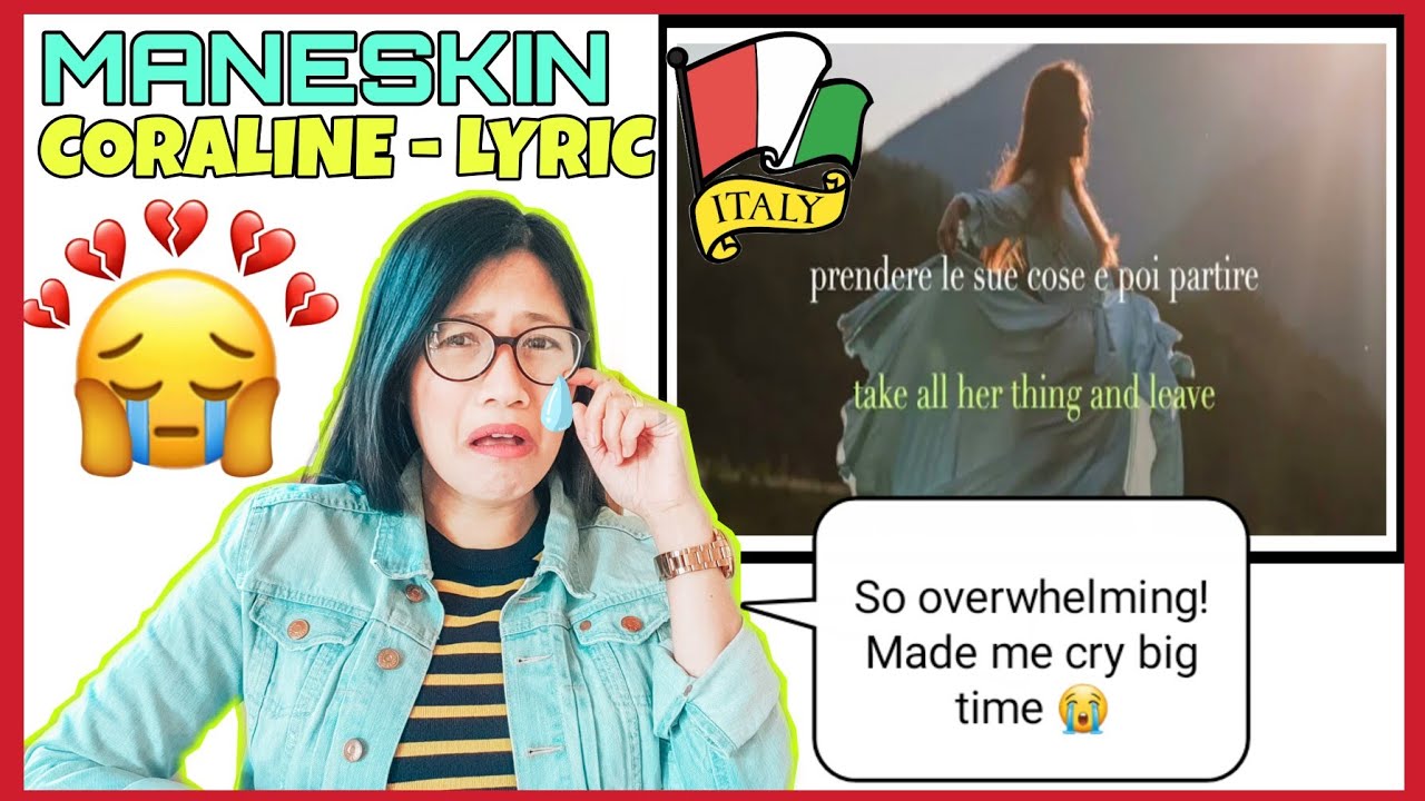 MANESKIN - CORALINE REACTION! | THIS MADE ME CRY BIG TIME | 🇵🇭🇬🇧 REACTION!