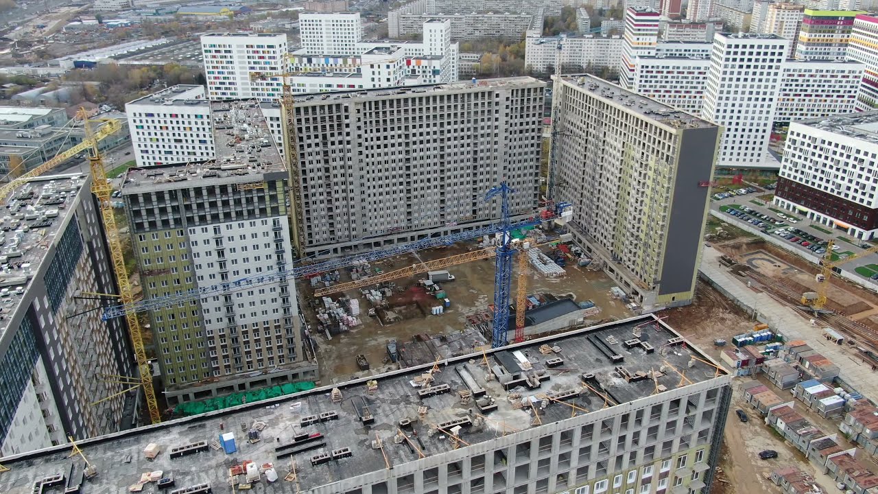 Легендарный Квартал ход строительства на 25.10.2020