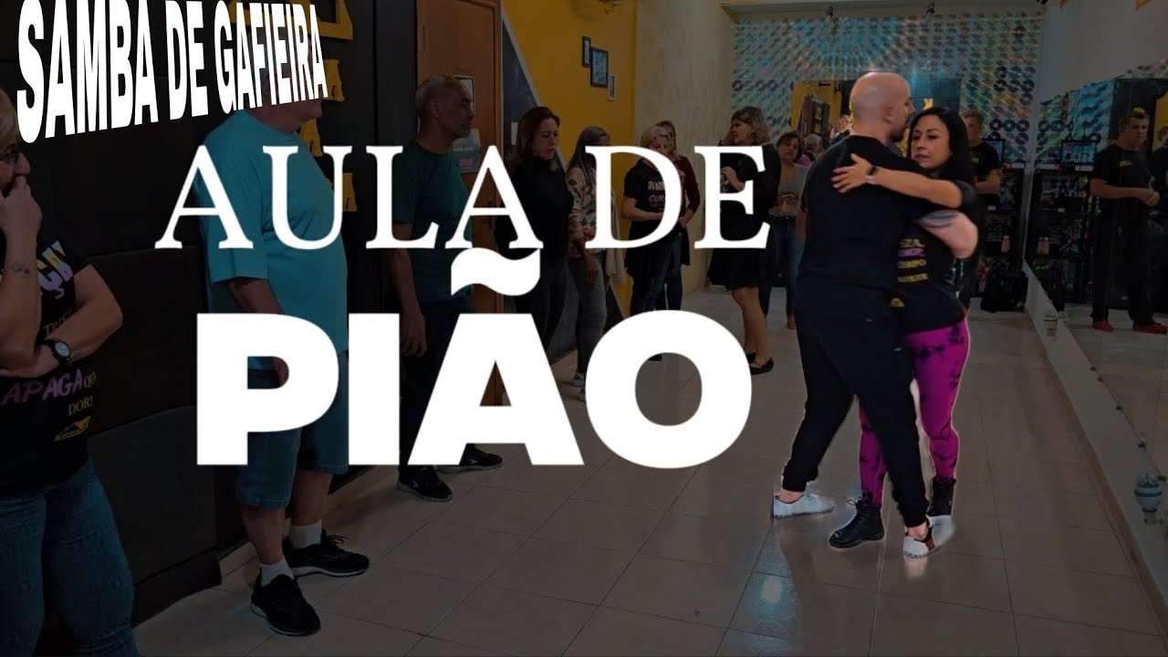 Veja o PASSO A PASSO de uma aula de PIÃO no SAMBA DE GAFIEIRA
