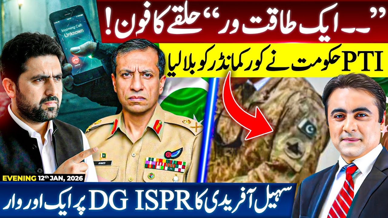An IMPORTANT Call | PTI Govt INVITES Corps Commander | Sohail Afridi targets DG ISPR again