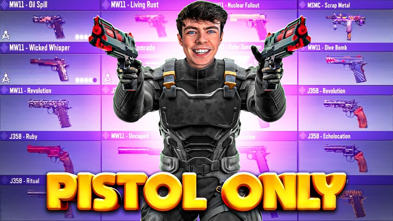 WE USED PISTOLS ONLY in COD Mobile