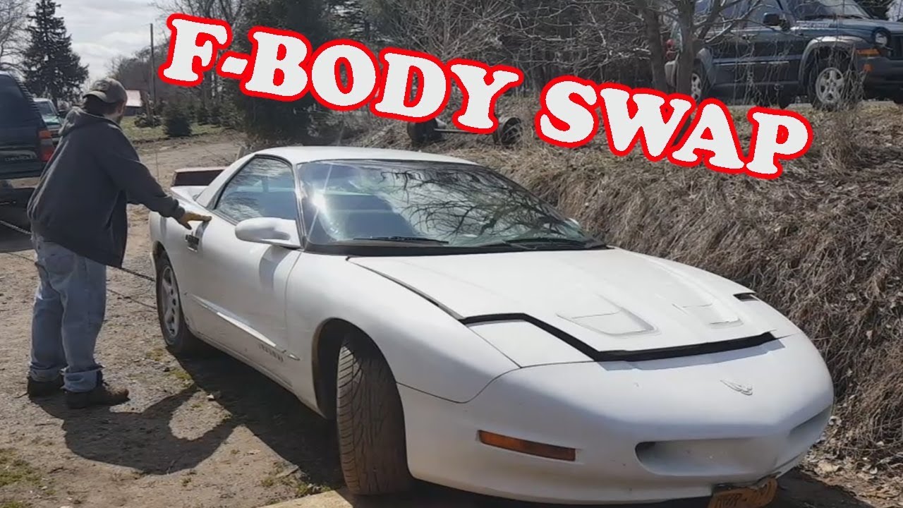 Снятие двигателя Firebird 3.8l V6