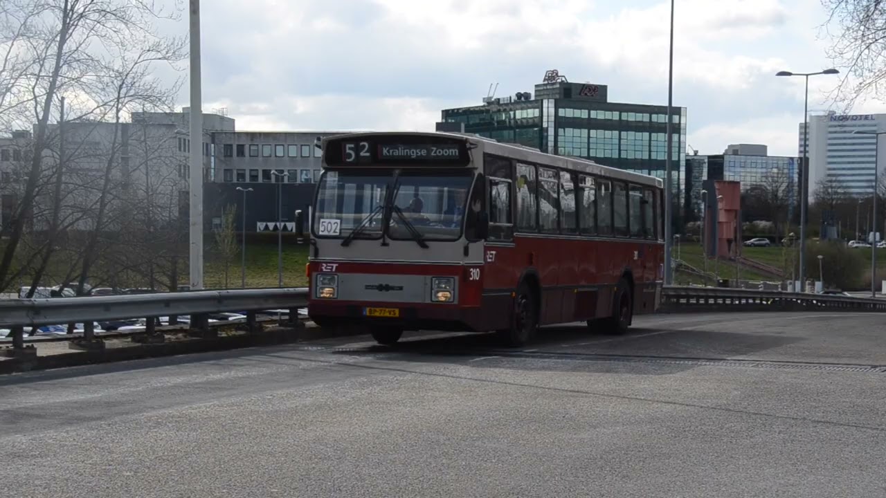 DAF-Hainje CSA-II | RET 310 als pendelbus 502, museumdag 02-04-2022